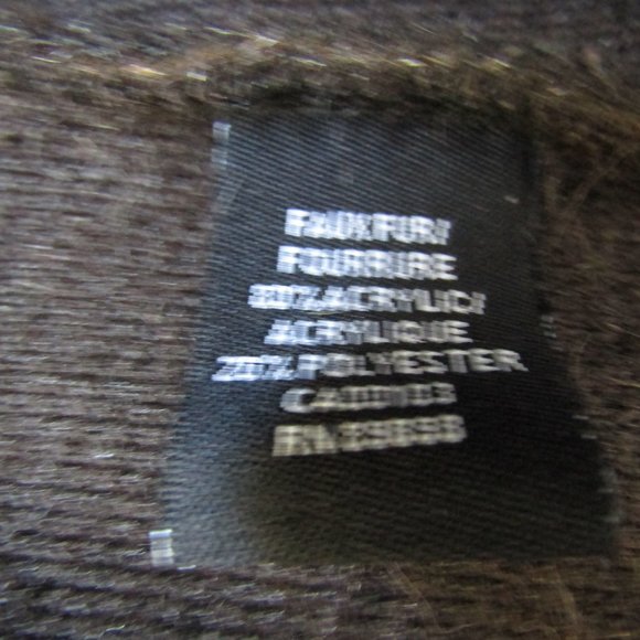 Parkhurst Vest Leopard Print Fur Size S/P - Picture 5 of 6